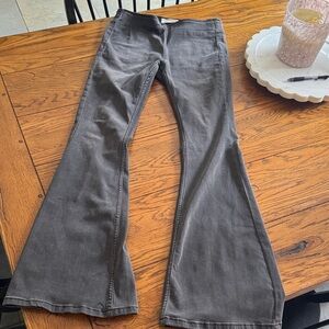 We The Free Charcoal Flared Pants